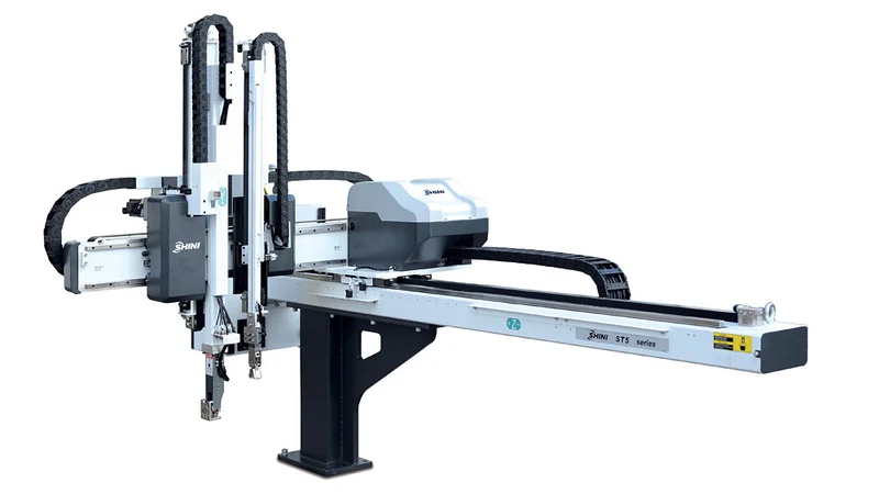 ST5 Standard Fünf-Achsen Roboter mit Servoantrieb Entnahmeroboter Spritzgiessmaschine SHINI Schweiz