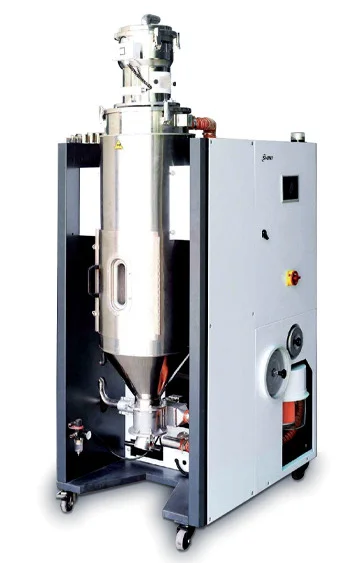 SCD "All in one" Kompakttrockner Granulattrockner Kunststoffverarbeitung SHINI Schweiz